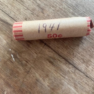 1941年リンカーン小麦セントロール平均流通量50ペニー