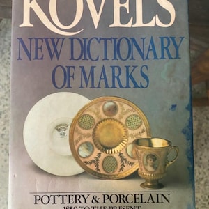 new dictionary of marks:pottery and porcelain 1850- present book
