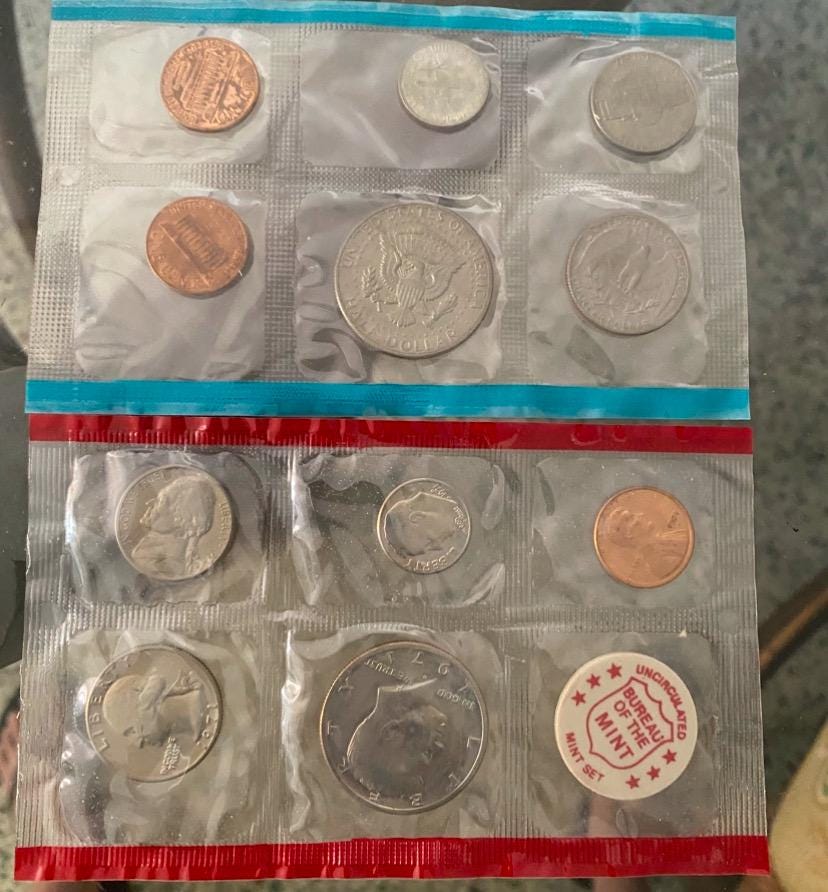 1968 us coin set - Etsy 日本