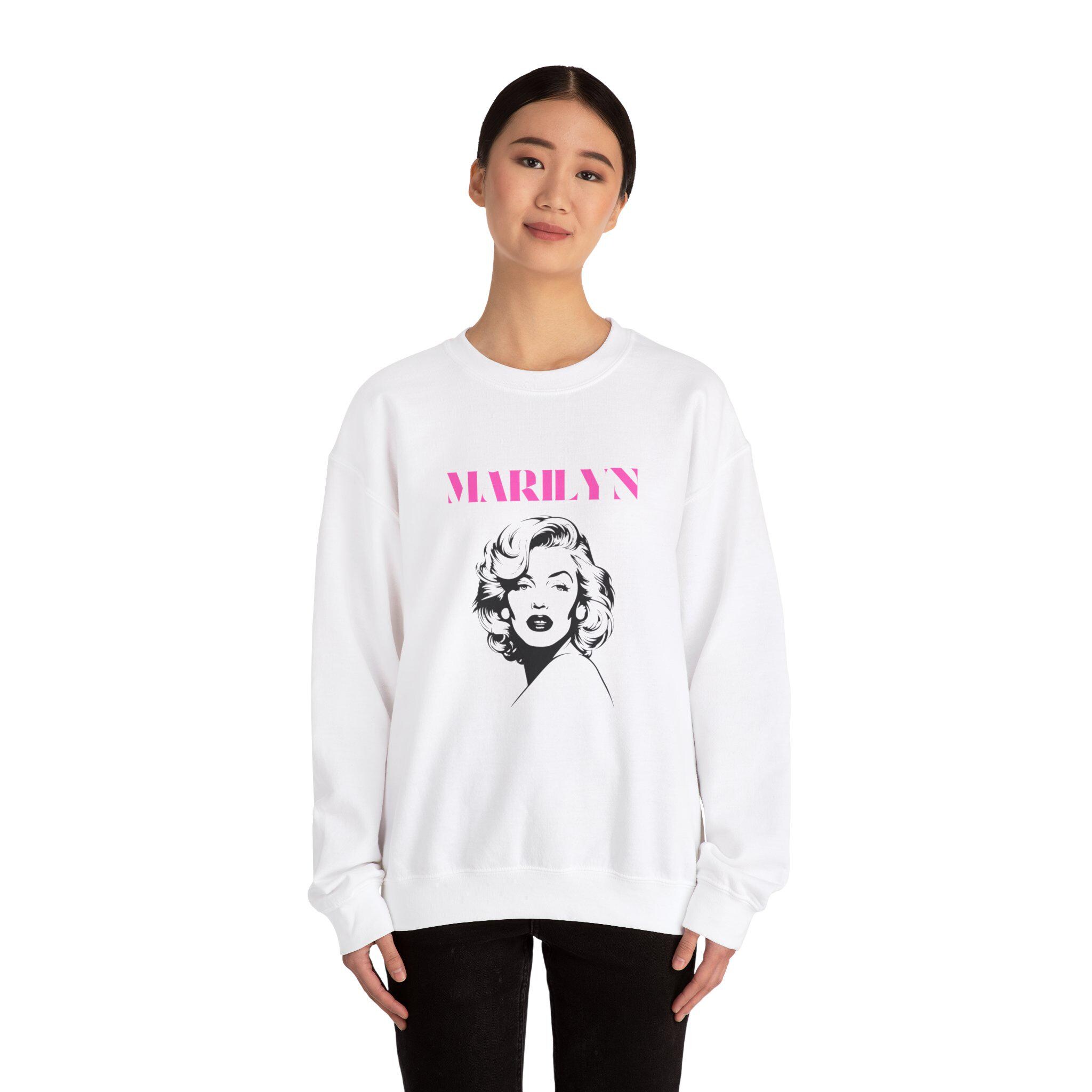 Marilyn Monroe Crewneck Sweatshirt Marilyn Monroe Gift Gift for Marilyn Monroe Fans Marilyn Monroe T shirt Blonde Bombshell Etsy Israel