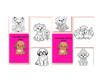 Dog Coloring Pages Printable Puppy Coloring Sheets for Kids & Adults 49 Pages