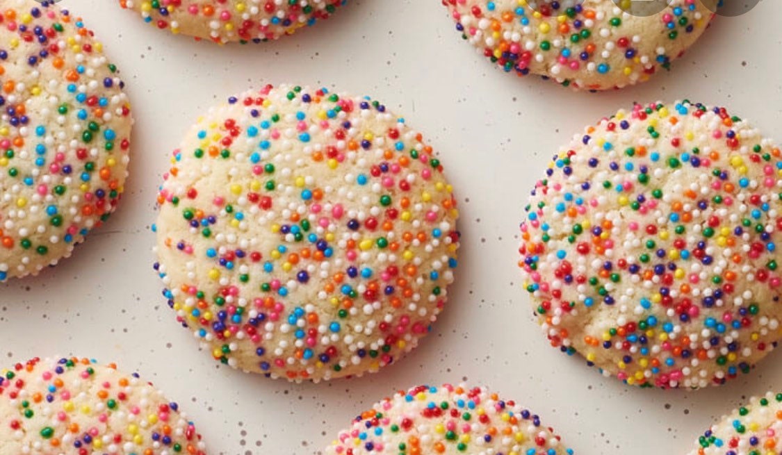 Sprinkle butter cookies. Perfect for any event. Etsy