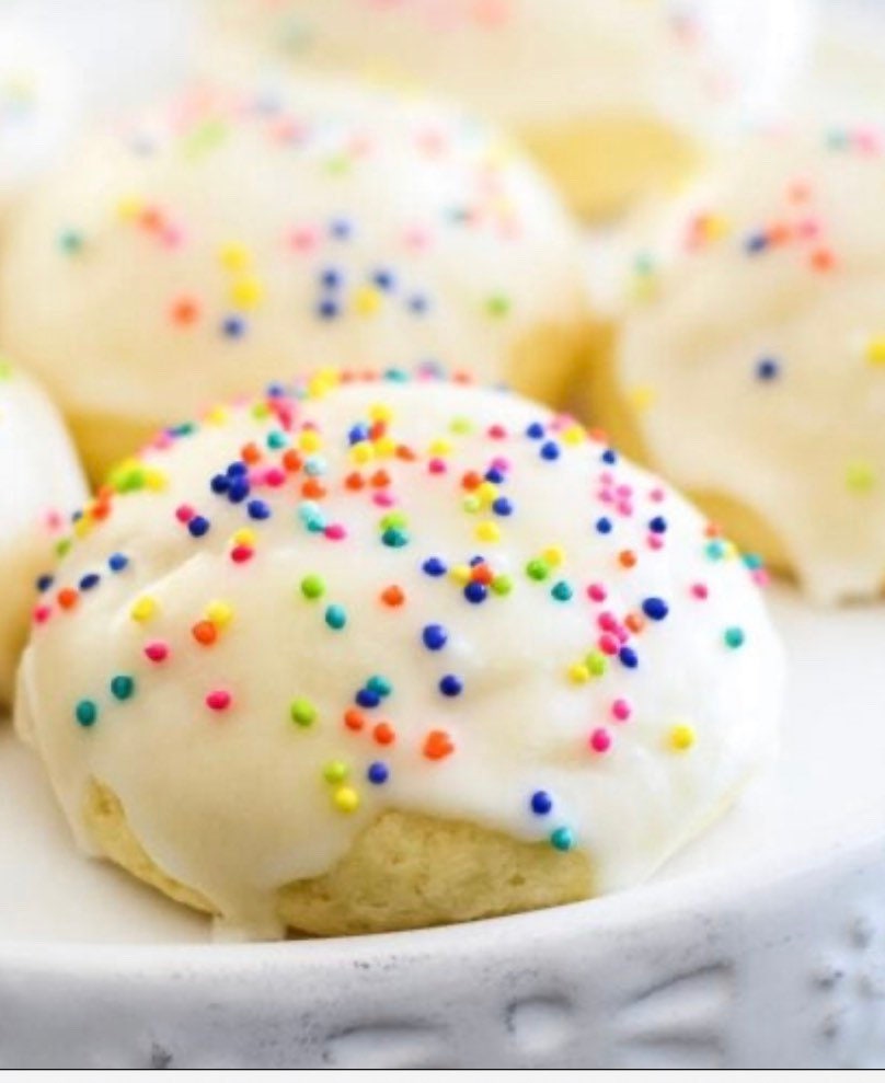 Authentic Italian sprinkle cookie Etsy