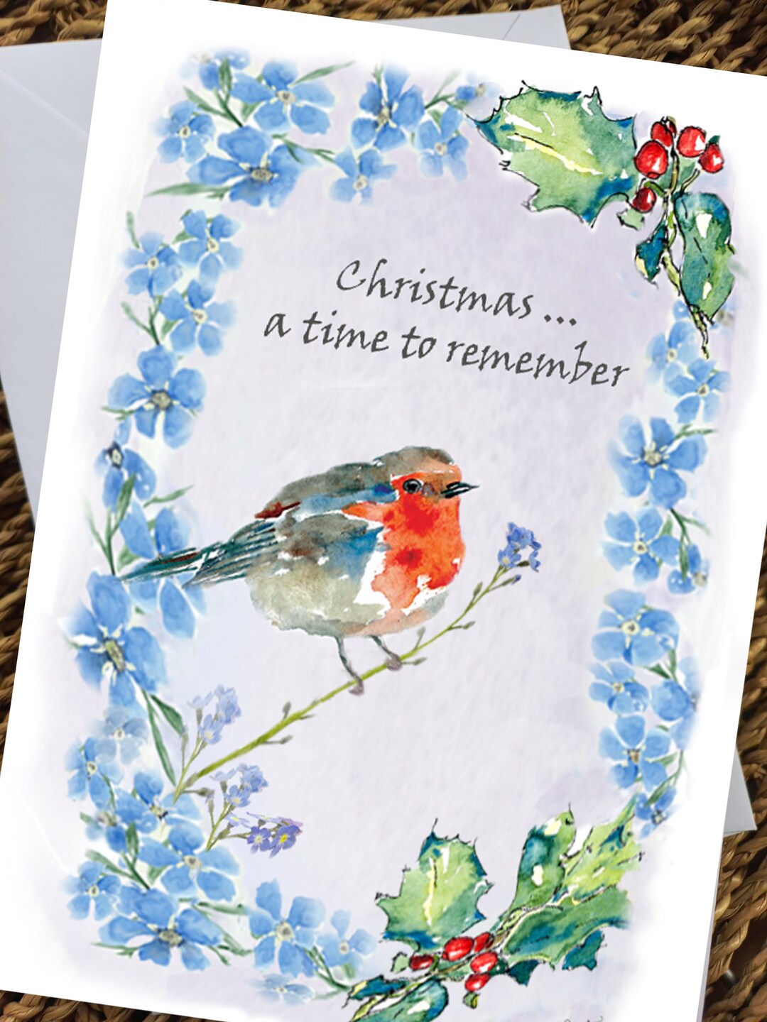 Alzheimer's Christmas Cards Pack of 5 Cards. Choice of 2 Etsy UK