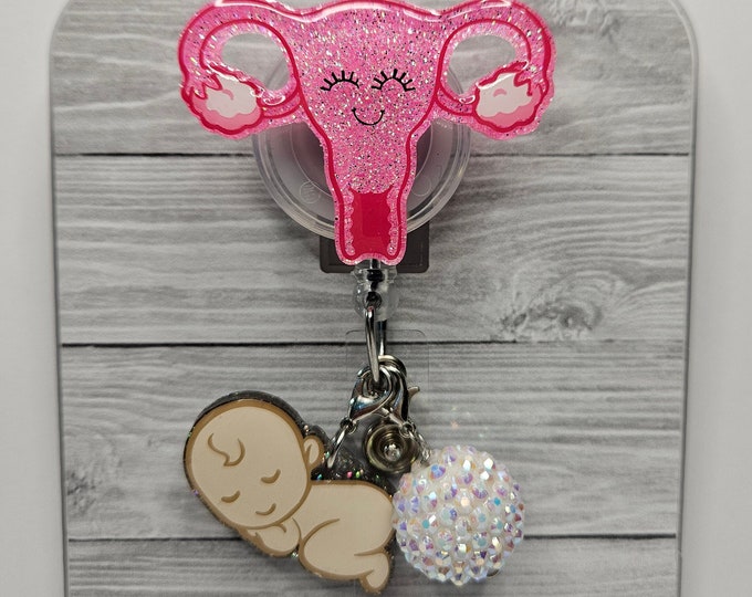 Obgyn Badge Reel, Nurse Badge Reel, Obgyn, Medical, Nurse ID, Badge ...