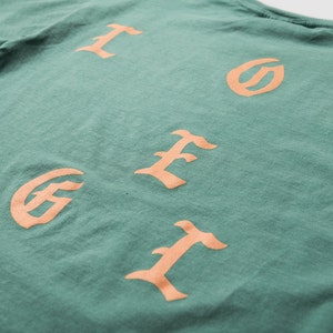 AA Apparel Life Of Pablo Tour LA Pop-Up T-Shirt - Seafoam - Kanye West Inspired Hip Hop Merch - View #11