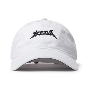 Yeezus Glastonbury Tour White I Feel Like Pablo Dad Hat Kanye West Yeezy TLOP Life of Pablo Saint Pop Up Los Angeles New York