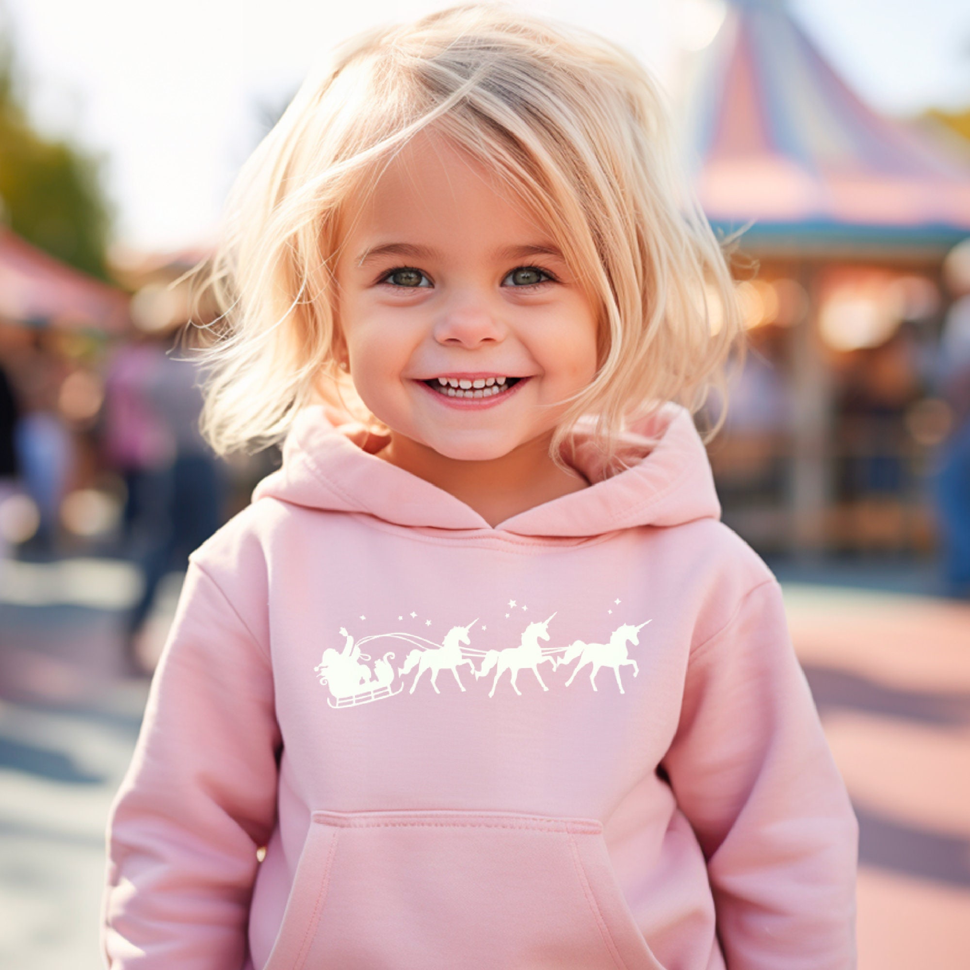 Disney Princesse Pull Enfant Fille, Sweat à Capuche Enfant 2-12 Ans