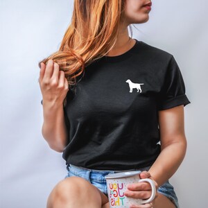 Labrador T Shirt, Organic Cotton Tee