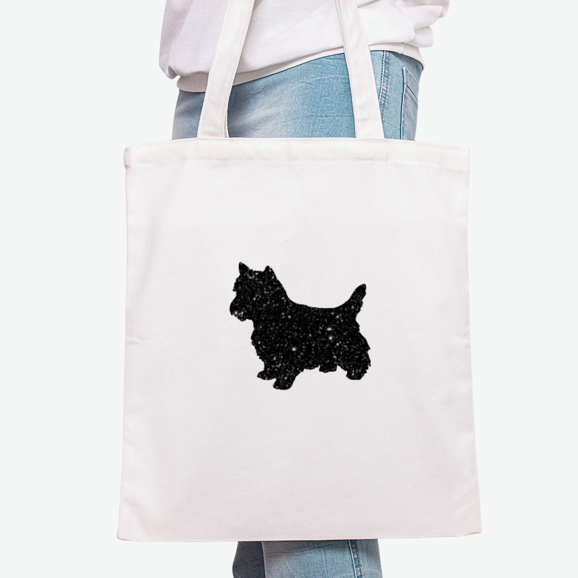 westie tote bag