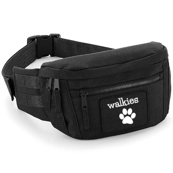 Sac banane pour promener son chien - Très grand sac banane - Sac banane - Sac de promeneur pour chien