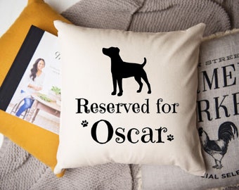 Jack Russell Pillow, Personalised Pet Pillow