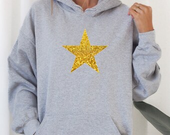 パーカー・フーディ Golden  Archibald Star Sweatshirt Black Archibald Star Collection sweatshirt with tone-on-tone