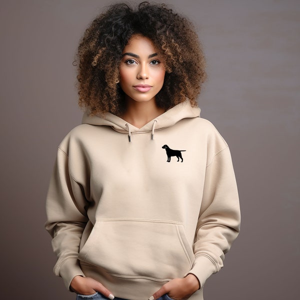 Labrador Hoodie, Unisex Oversized Sweatshirt