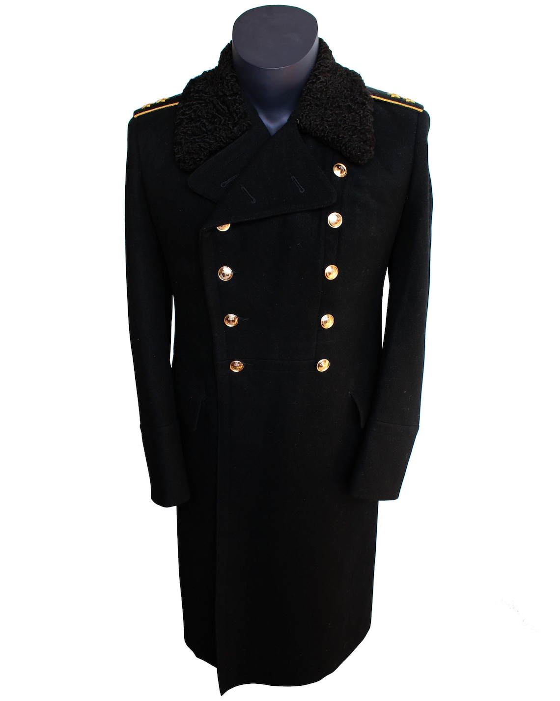 Vintage Russian Soviet Military Naval Coat Officer high rank | Etsy