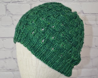 Precipitation Knitted Hat - Adult Small