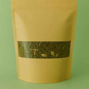 Energising Focus Herbal Tea Blend With Organic Gyokuro Japanese Green Tea and Blend of Warming Spices to  Energise Your Day