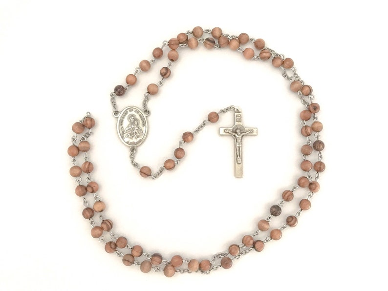 Brigittine/Carmelite Crown Chaplet Six Decade Rosary image 2