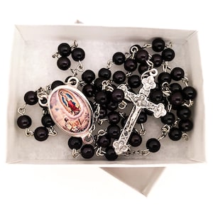 St Juan Diego / Muttergottes von Guadalupe katholischer Rosenkranz
