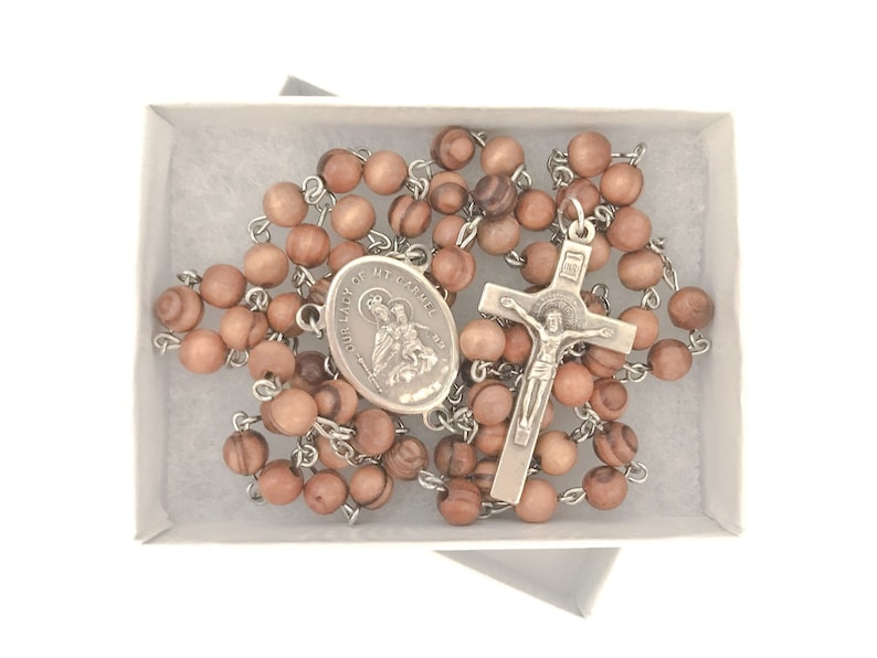 Brigittine/Carmelite Crown Chaplet Six Decade Rosary image 1