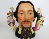 Rare Double Handled limited Edition Royal Doulton quot Charles Dickens quot Toby Mug D6939