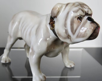 Vintage Royal Doulton Standing English Bulldog HN 1074/ Mint
