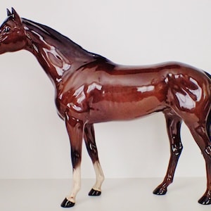 Extremely Rare Huge Beswick England Horse Figurine/ Mint