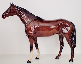Extremely Rare Huge Beswick England Horse Figurine/ Mint