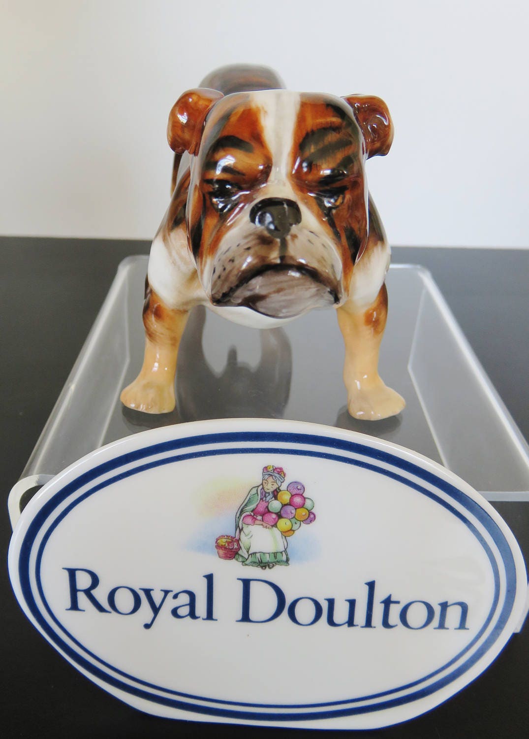 Royal Doulton Bulldog HN 1047 Dog Figurine - Etsy Canada