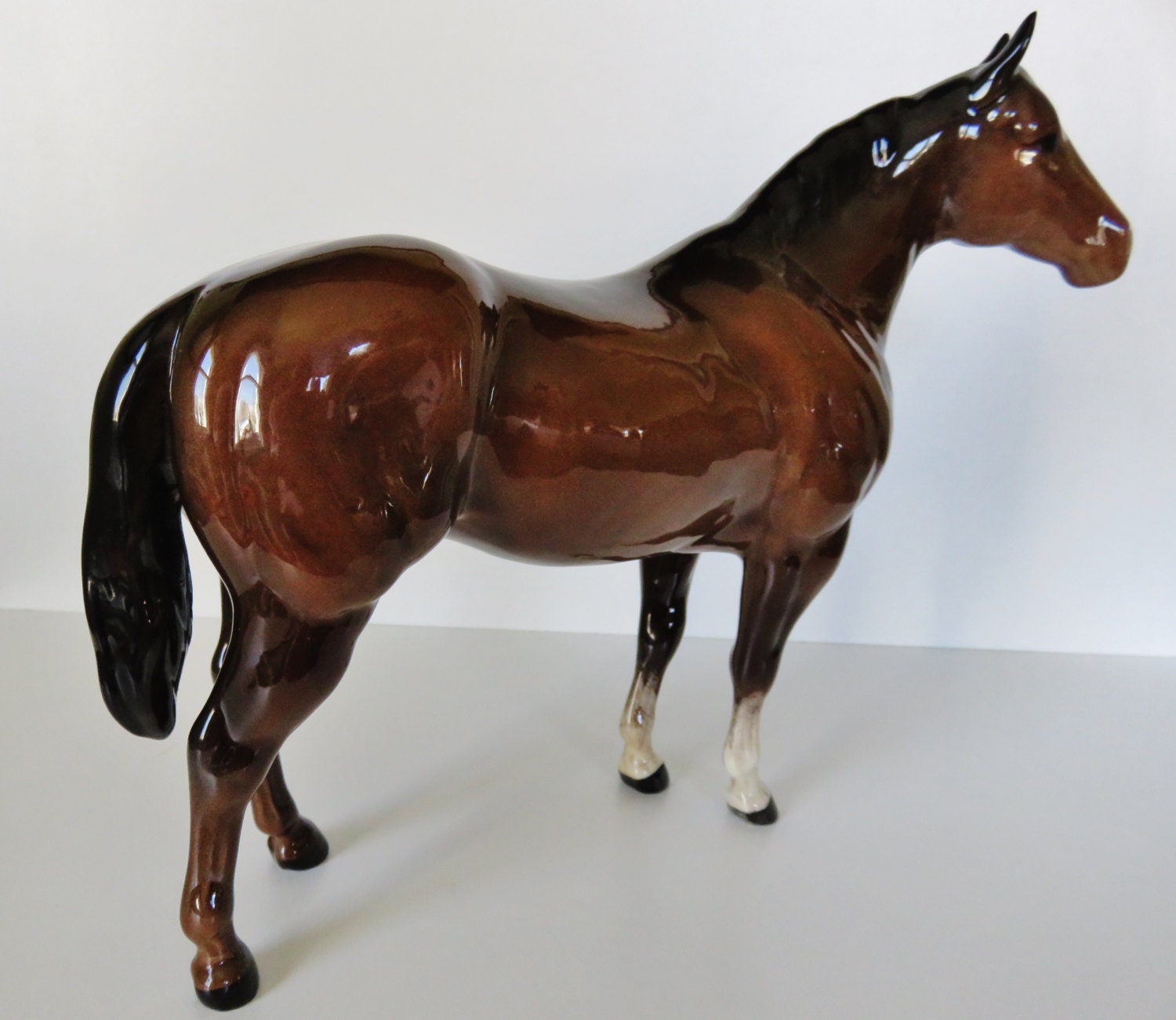 Vintage Beswick Quarter Horse Figurine/mint Condition Etsy