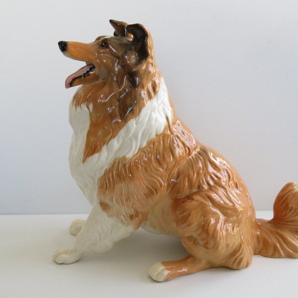Sheepdog Figurine Etsy