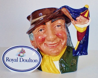 Royal Doulton Large Punch And Judy Toby Jug D6590