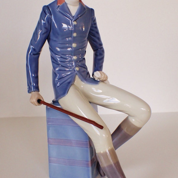 Lladro Male Equestrian Figurine