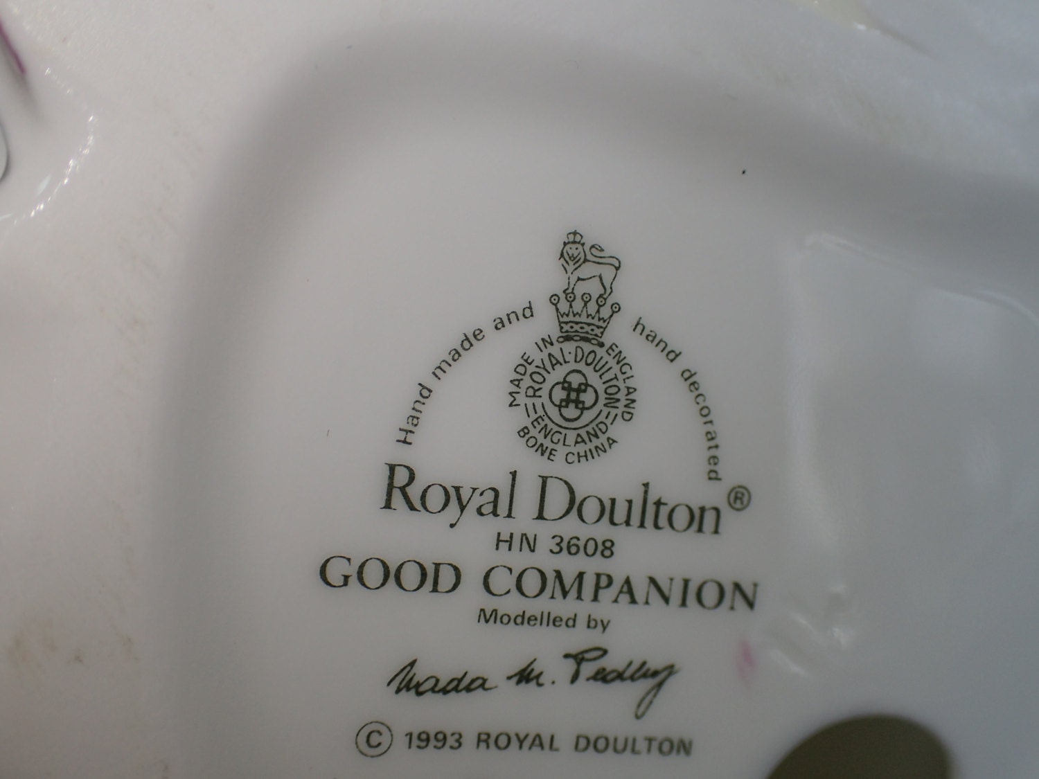 Royal Doulton Good Companion HN 3608/ Retired Etsy