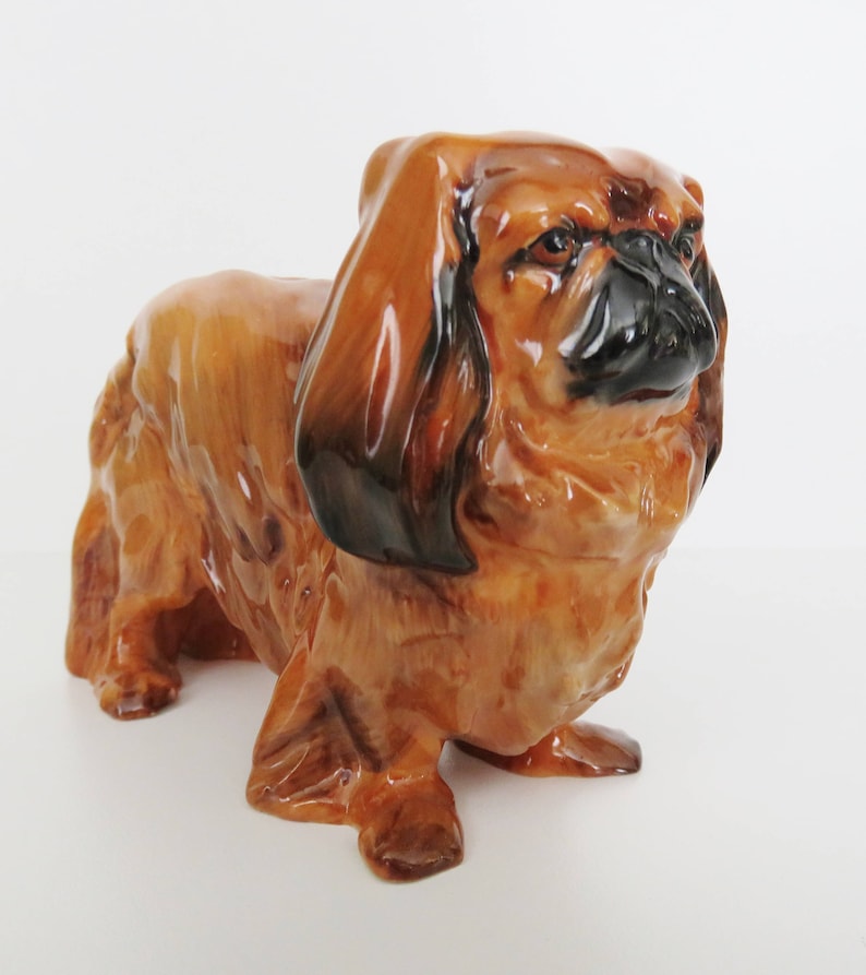 Sale/ Vintage Royal Doulton Standing Pekingese Dog Figurine HN | Etsy