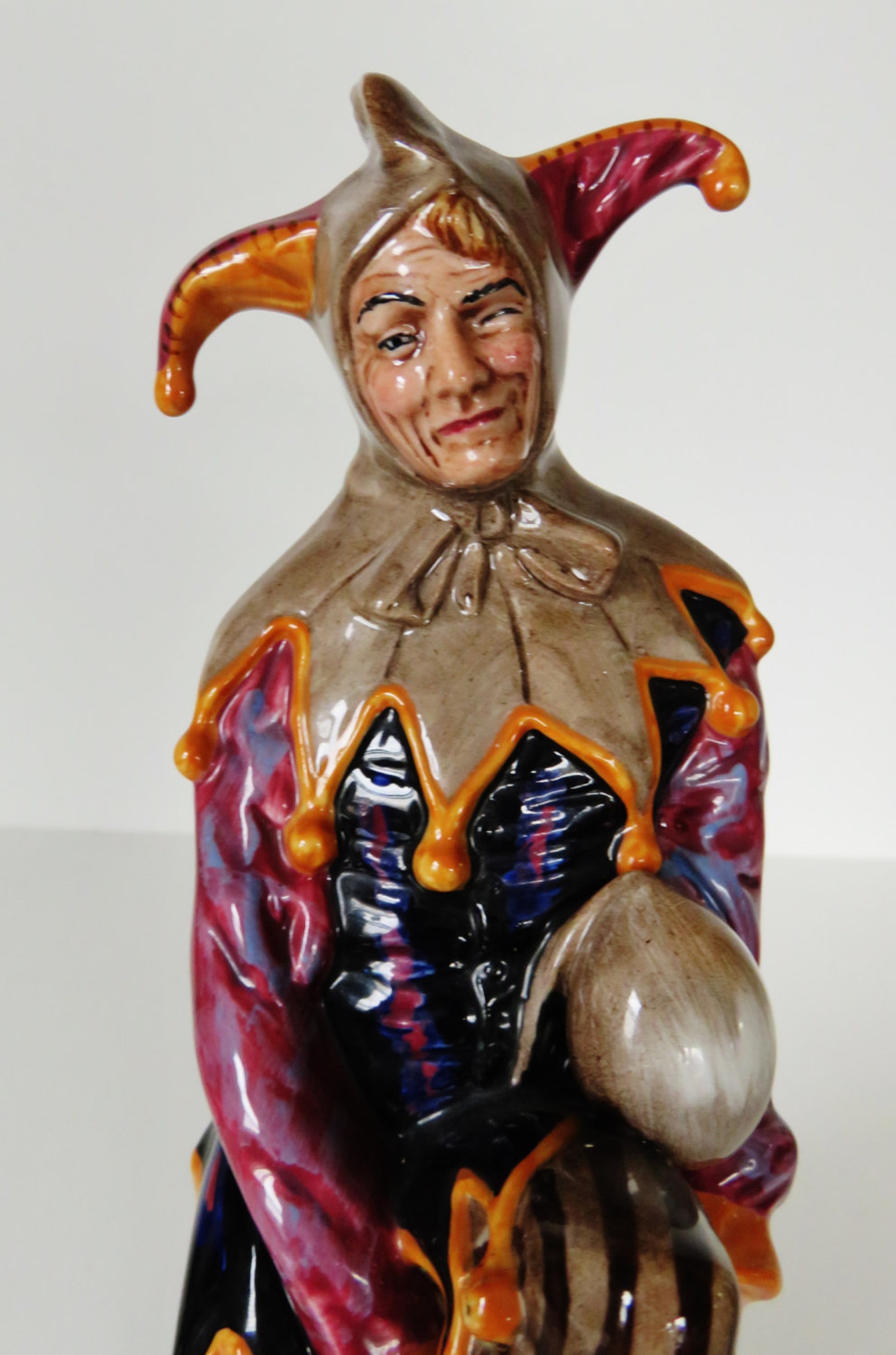 Vintage Royal Doulton the Jester HN 2016 Figurine Etsy Australia
