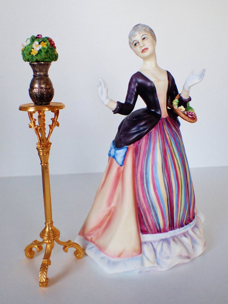 Royal Doulton the Gentle Arts Flower Arranging Figurine HN Etsy