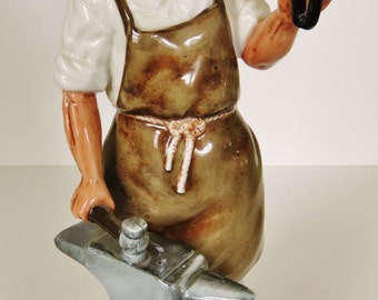 Vintage Royal Doulton "The Blacksmith" Retired Figurine HN2782