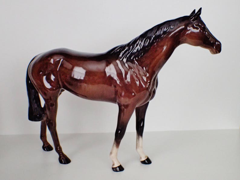 Extremely Rare Huge Beswick England Horse Figurine/ Mint Etsy UK