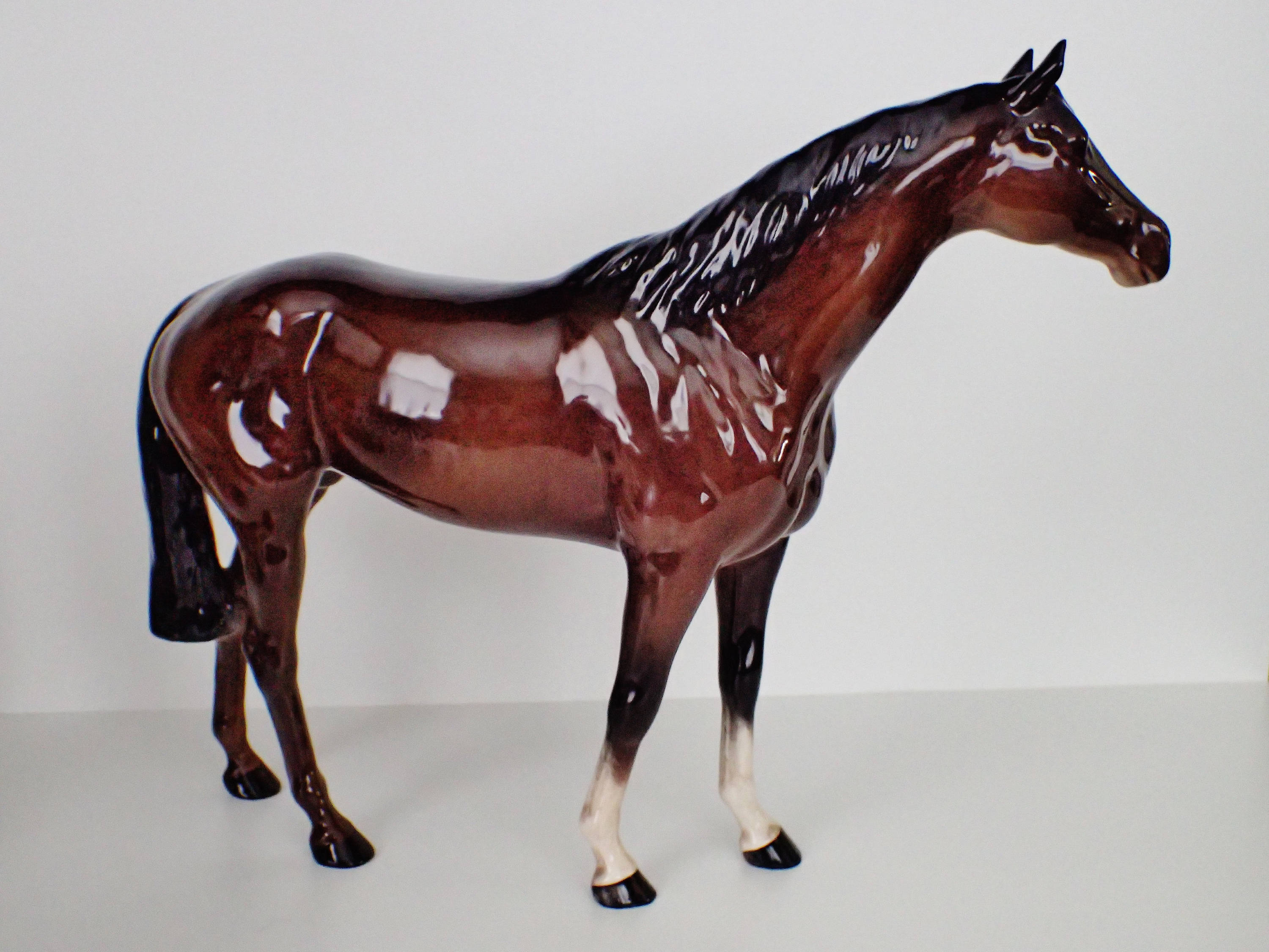Extremely Rare Huge Beswick England Horse Figurine/ Mint - Etsy