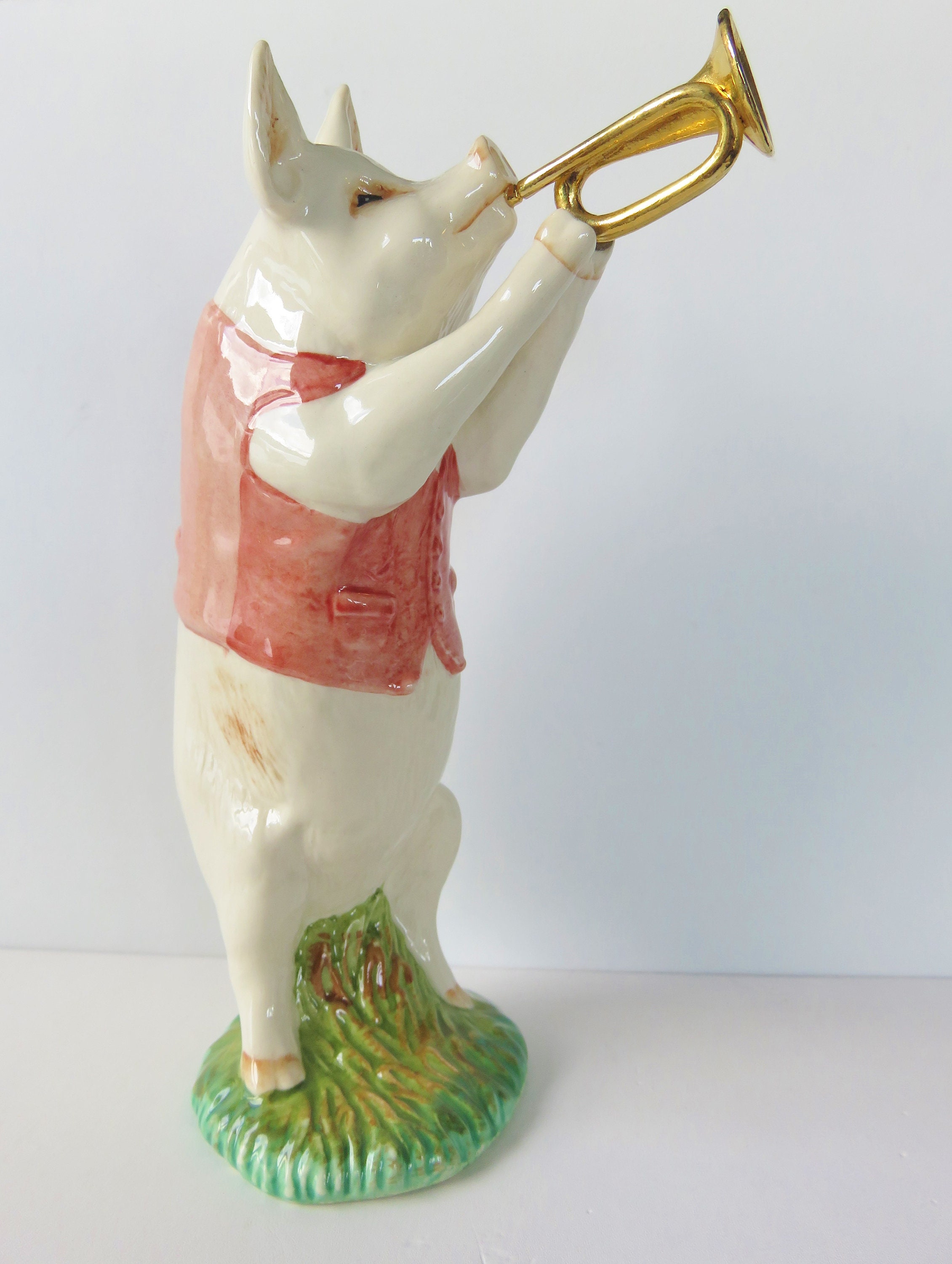 Beswick Pig Promenade Matthew The Trumpet Player Figurine PP2
