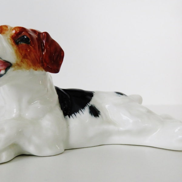 Rare Royal Doulton Lying Panting Character Dog HN 1101/ Retired