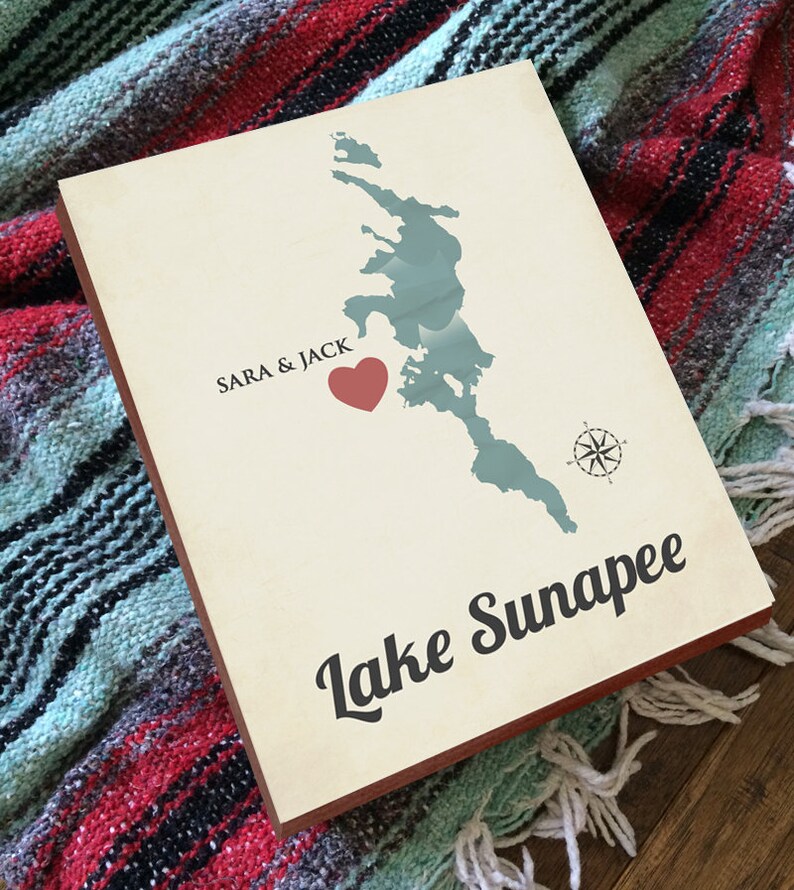 Lake Sunapee Map