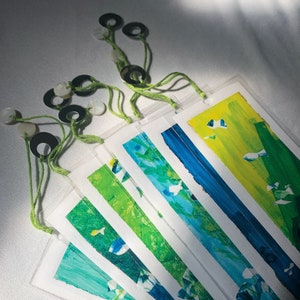 Abstract Ocean Bookmarks