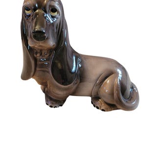 Vintage Ceramic Basset Hound
