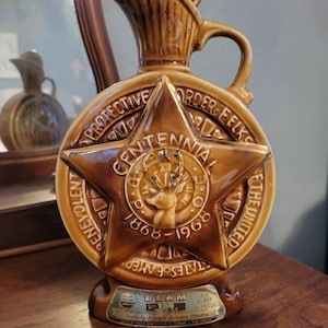 Decantador Jim Beam Centennial vintage de 1963