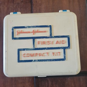 Johnson and Johnson First Aid Kit - Etsy