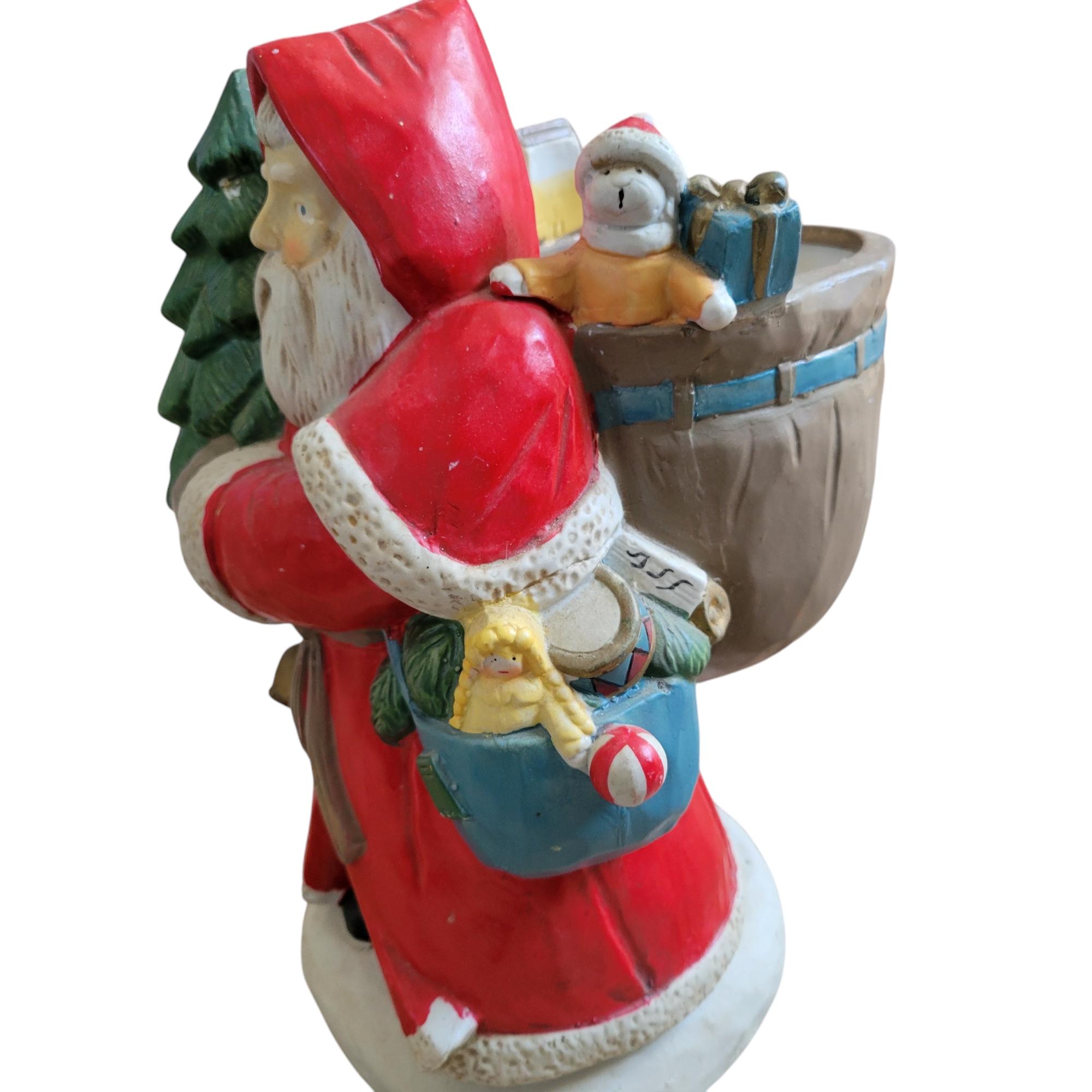 Vintage 1995 Bloom Rite Santa Planter - Etsy
