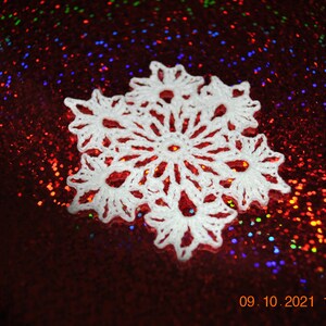 small snowflake set of 6