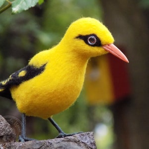 Felting  bird, Felt sculpture, Felted bird, needle felted animals, Felt animal, Art  doll, Collective sculpture, bird doll, Realistic bird